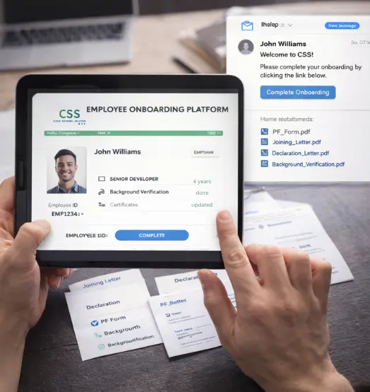 Employee Onboarding Platform product showcase image