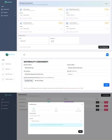 Parame recent project preview